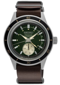 Seiko Presage Style60's Leather Strap Men's Watch SSA451J1