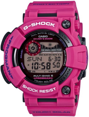 Casio G-Shock Frogman Sunrise Purple Multiband 6 Men's Watch GWF