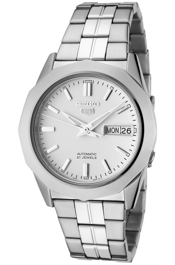 Seiko 5 automatic 2025 21 jewels stainless steel