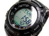 Casio ProTrek Solar Triple Sensor 100m Black Titanium Men's Watch PRG-80YT-1