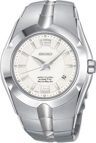 Seiko Arctura Auto Relay White Dial Men's Watch SNG077P1 – Spot On
