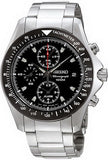 Seiko Chronograph 100m Alarm Men's Watch SNA487P1