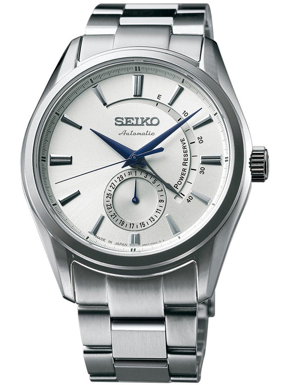 Seiko Presage Automatic Center Power Reserve Indicator Men's Watch SSA303J1