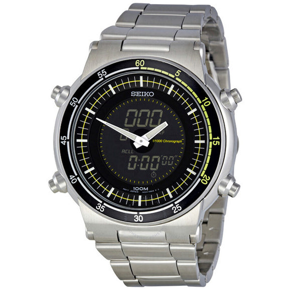 Seiko Retro Analog Digital Chronograph Men's Watch SNJ023P1 – Spot On Times