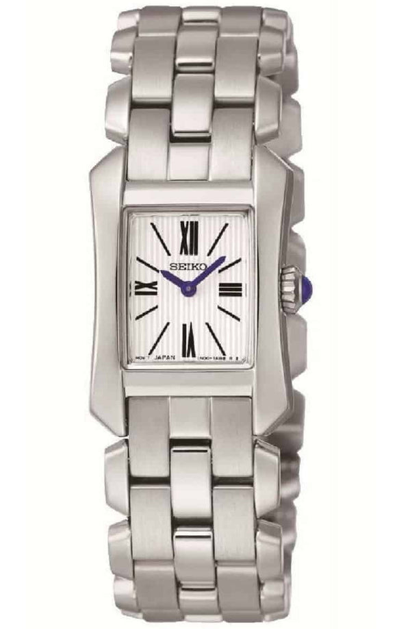 Seiko Cabochon Crown Stainless Steel Ladies Watch SUJG69P1