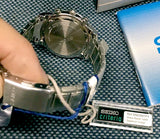 Seiko Criteria Chronograph 100m Quartz Stainless Steel Ladies Watch SNDX81P1
