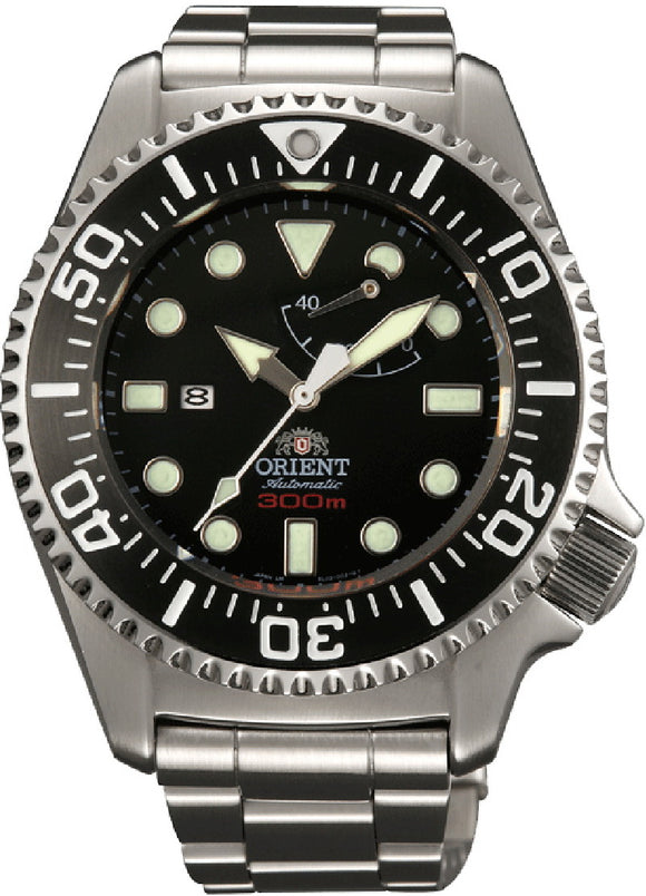 Orient Pro Saturation 300m Black Diver Automatic Men's Watch SEL02002B0