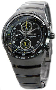 Seiko Chronograph 100m Stainless Steel Men's Watch SNAA87P1