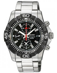 Seiko Chronograph Diver Alarm Men's Watch SNAE25P1