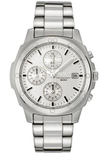 Seiko Chronograph 50m Stainless Steel Men's Watch SNDB33P1