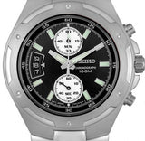 Seiko Chronograph 100m Stainless Steel Men's Watch SNN129P1