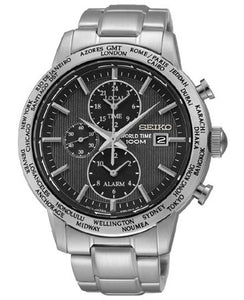 Seiko Alarm Chronograph World Time Men's Watch SPL049P1