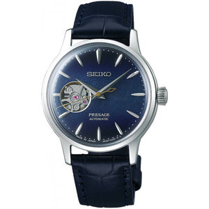 Seiko Presage Cocktail Blue Moon Blue Automatic Ladies Watch SSA785J1