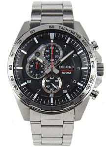 Seiko Chronograph Tachymeter Quartz Men's Watch SSB319P1