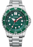 Citizen Automatic 100m Green Dial Men's Watch NJ0129-87X