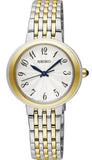 Seiko Quartz Two Tone Stainless Steel Ladies Watch SRZ506P1